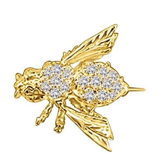 Diamond Essence Bee Pin, 0.85 ct.t.w. - GAD1905