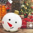 thumbnail image 1 of Halloween Trend Decorations  Christmas Decors Ball  23.6 Inch Decoration Ball Outdoor Christmas PVC Inflatable Decorated Ball For Home Christmas Decor Good Gift, 1 of 9