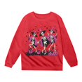 thumbnail image 4 of Chandail en Molleton à Manches Longues Col Rond Imprimé Décontracté pour Filles Enfants Doux Confortable Sans Capuche pour Usage Quotidien Activités Extérieures, 4 of 4