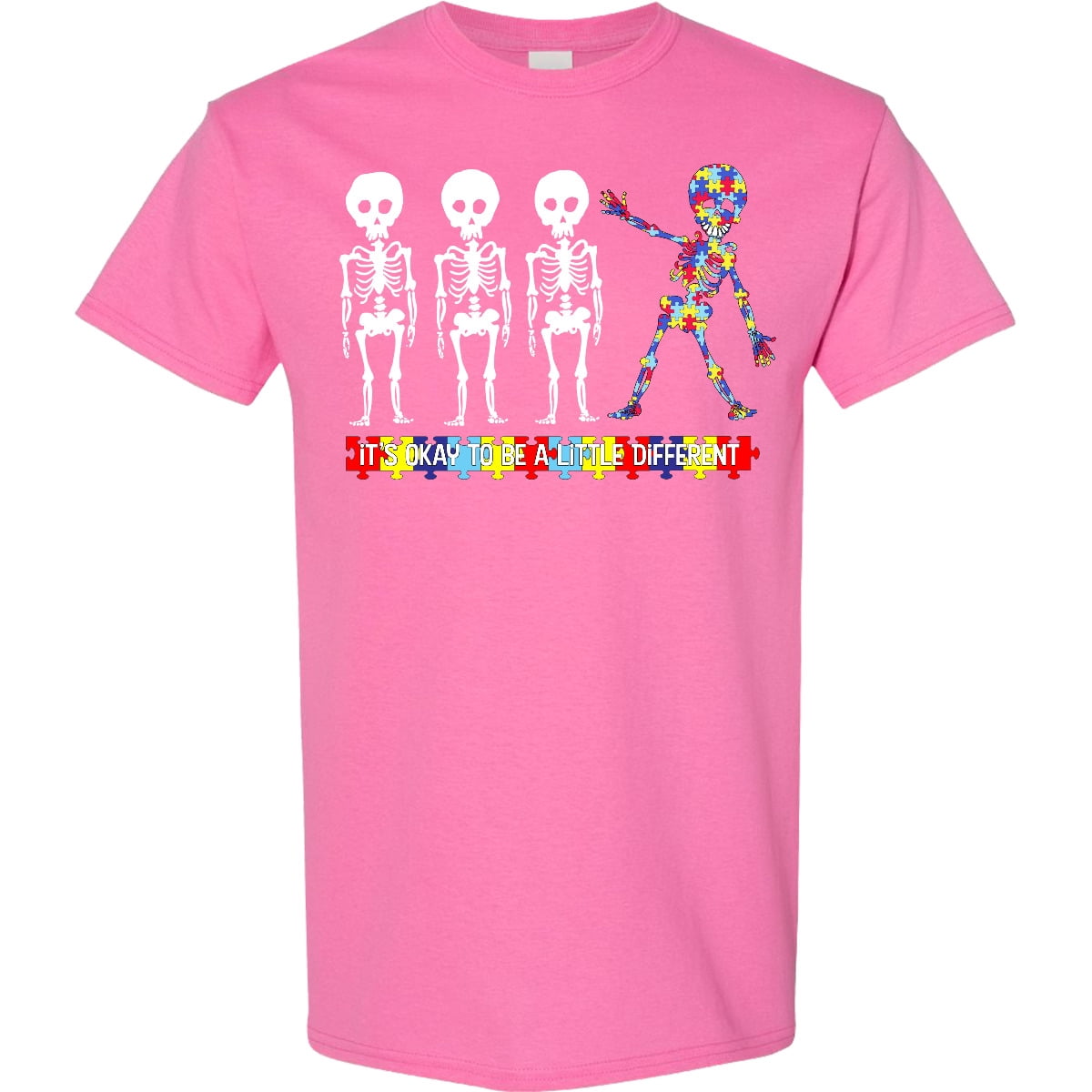 Inktastic It's Okay to Be a Little Different Autism Awareness T-Shirt