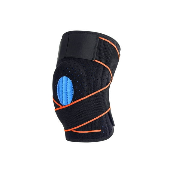 BESTSKY Knee Brace for Women,Sweat-Resistant Knee Pad,Soft Padding Ergonomic Comfort Knee Compression Sleeve,Orange