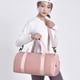 thumbnail image 4 of Bolsa de gimnasio, bolsa de lona sencilla de moda, bolsa de lona pequeña para mujer, bolsa de viaje, bolsa deportiva, bolsas de fin de semana, 4 of 5