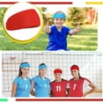 thumbnail image 3 of 6 Pcs Kids Sports Wicking Headbands Athletic Sweatbands Headband Breathable Workout Headbands Elastic Sweat Headband Girls Boys Hair Band for Toddler Children Football Basketball Running Exercise, 3 of 8