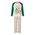 thumbnail image 2 of DuAnyozu Matching Family Christmas Pajamas Set Hoodie Pajamas Reindeer Jumpsuit Romper Holiday Pjs One Piece Hooded Sleepwear, 2 of 10