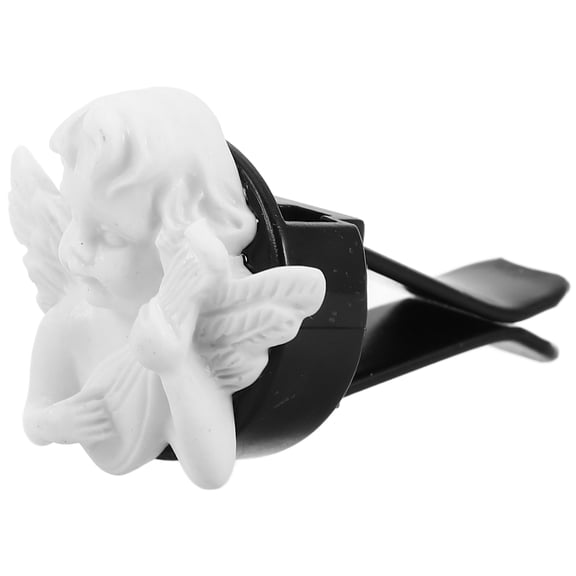 Car Air Freshener Diffuser Essential Oil Diffuser Angel Car Vent Clip With Perfume Refill Pads Cute Car Accessories For Women Car Decoration Style A