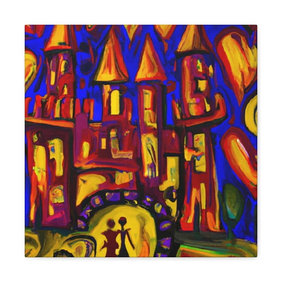 Remembrance of a Weeping Woman - Canvas