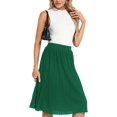 thumbnail image 2 of ZXIHZF Jupe Midi Plissée Fluide en Chiffon Classique pour Femmes, 2 of 5