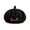 Black, variant on HAYIMI Cozy Autumn Orange Knit Cap For Kids Pumpkin With Cute Theme Halloween Pumpkin Winter Hat For Children