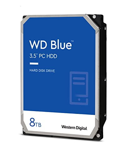 Western Digital 8TB WD Blue PC Internal Hard Drive HDD - 5640 RPM