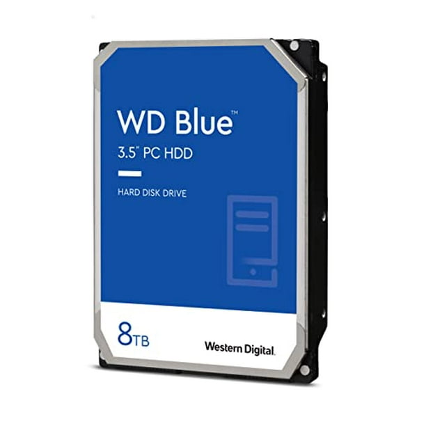 Western Digital 8TB WD Blue PC Internal Hard Drive HDD - 5640 RPM