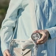 thumbnail image 3 of Becaristey Handheld Fan With Semiconductor Refrigeration For Long-lasting Coolness Type-C Interface 131A Blue, 3 of 6