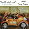 thumbnail image 2 of Hart Puzzles 1000-Piece Road Trip in France by Jennifer Garant Interlocking Jigsaw Puzzle, 2 of 5