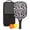 Black-8, variant on Pickleball Paddles Set Of 1, Fiberglass Surface, Animal, Leopard Print, 1 Paddle, 2 Balls & Bag