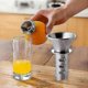 thumbnail image 2 of 2025 Stainless Steel Handheld Citrus Press Manual Juice Extractor Squeezing Tool for Lemons, 2 of 5