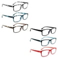 thumbnail image 5 of VIDEBLA 6 Pack Reading Glasses for Men and Women Blue Light Blocking Spring Hinge Eyeglasses, 5 of 8
