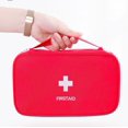 thumbnail image 3 of First Aid Kit - Empty First Aid Kit for Home, Travel, Camping, Hiking, Mini Empty Medical Storage Bag, Portable Pouch (Red Bag), 3 of 5