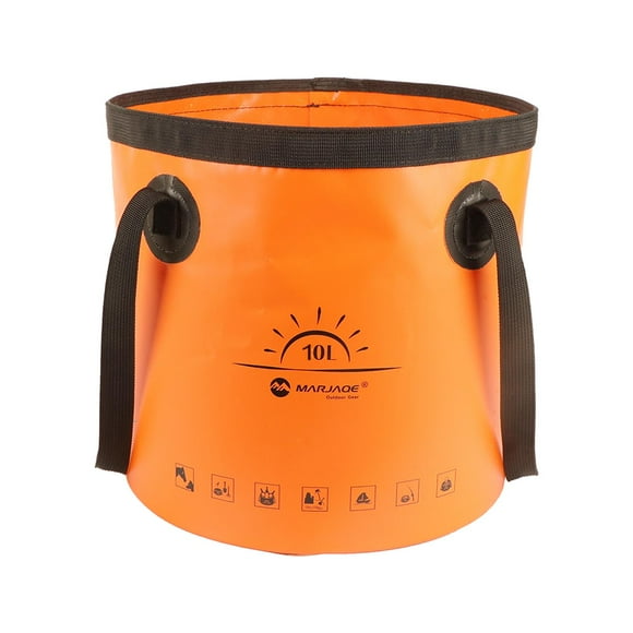 Portátil plegable del del agua d plegable para pesca que 10L Sunnimix cubo plegable