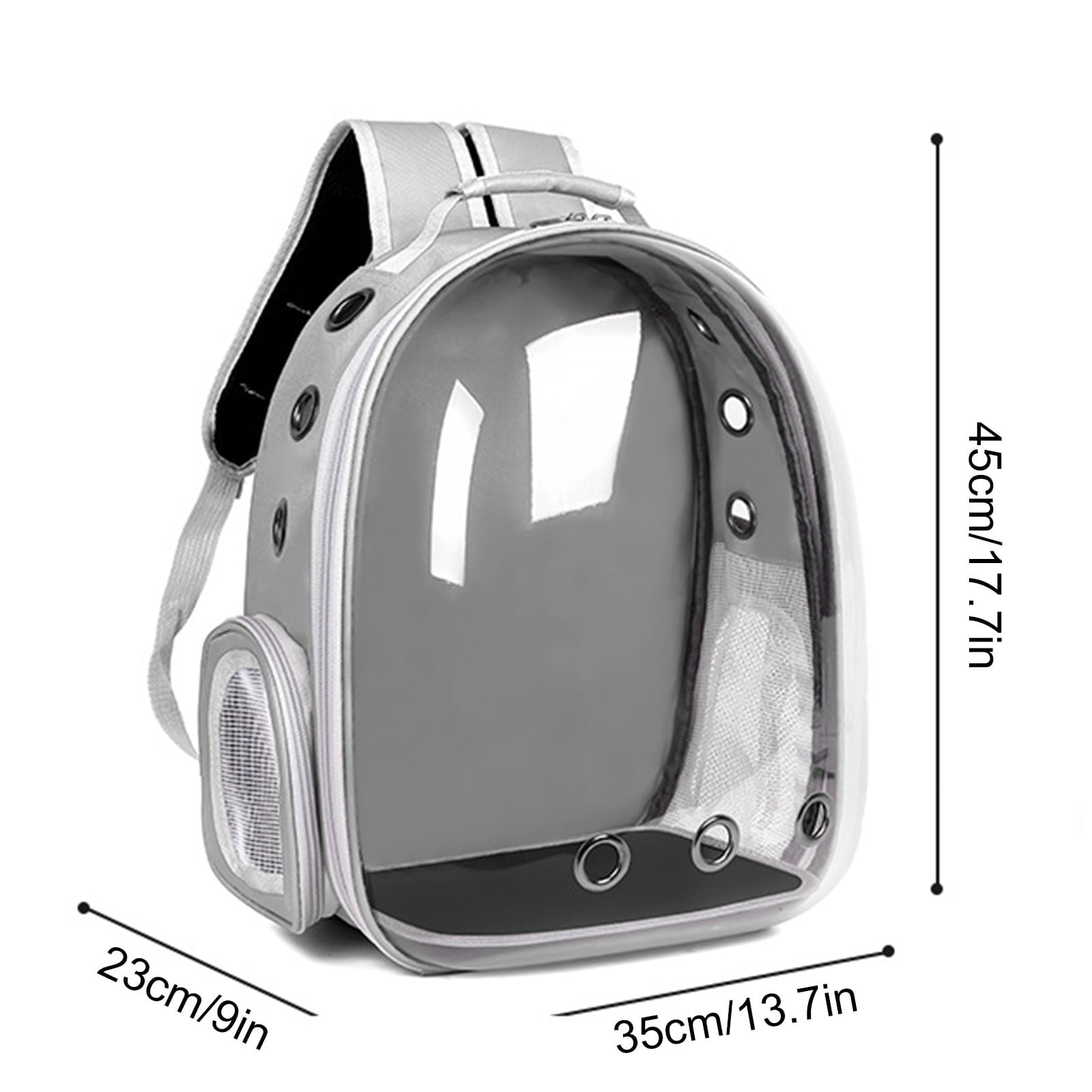 GASTROPOD 2026 New Pet Backpack Carrier, Transparent Space Capsule, Pet Carrier Hiking Backpack, Pets Backpack Carrier for Cats Puppies Airline Approved Travel Outdoor Use, Multi-Colors