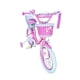 thumbnail image 1 of bicicleta para niña rodada 16 con canasta y portamuñeca para edad de 4 a 6 años, 1 of 6