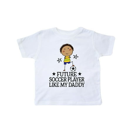 

Inktastic Soccer Player Like Daddy Gift Toddler Boy Girl T-Shirt