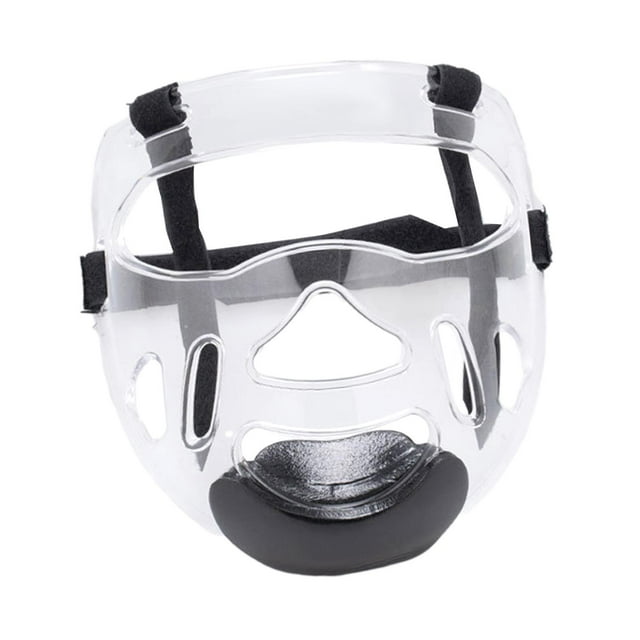 Masque de Taekwondo Transparent Détachable Protecteur d'Équipement de Tête, Pare-Soleil