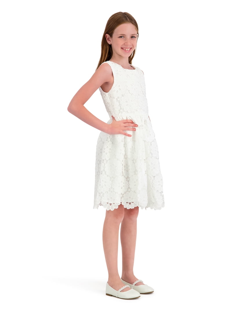 Kensie Girl Sleeveless Lace Fit and Flare Dress, Sizes 4-16