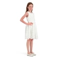 thumbnail image 2 of Kensie Girl Sleeveless Lace Fit and Flare Dress, Sizes 4-16, 2 of 6
