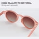 thumbnail image 5 of Gafas de Sol ZENOTTIC Polarizadas Retro Redondas Clásicas UV400, 5 of 7