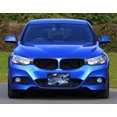 thumbnail image 5 of WIRESTER Set 2pcs 6" x 12" Aluminum Front Auto Drive Tag License Plate Decoration, Wolf Pack Moon, 5 of 6