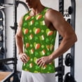 thumbnail image 5 of KLL Happy St. Patrick's Day Print Men's Muscle Gym Workout Stringer Tank Tops Bodybuilding Fitness T-Shirts Tank Tops Men-X-Large, 5 of 7