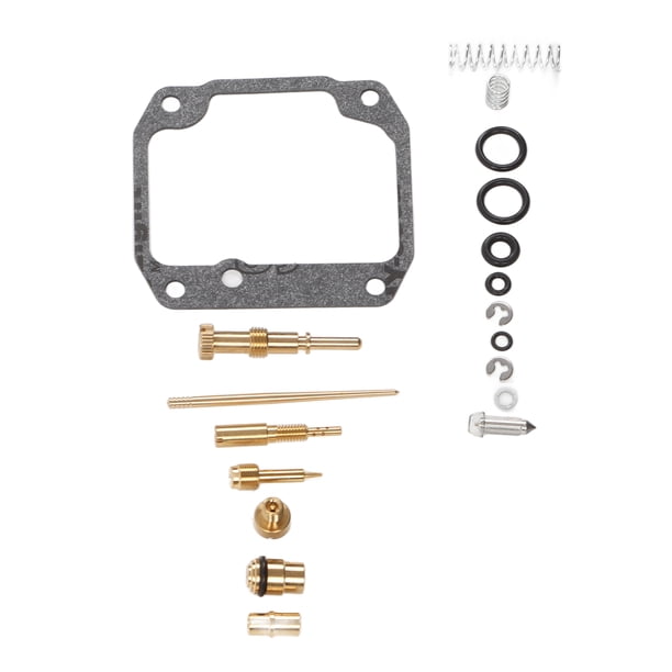 Kit de reconstrucción de carbohidratos juego de reparación de carburador de metal Rendimiento estable 19 piezas para reemplazo de vehículos para Suzuki LT160 LT160E 1989-1992 ANGGREK Otros