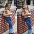 thumbnail image 4 of Matching Mother and Daughter Off Shoulder Long Sleeve Knit sweater, 4 of 8