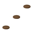 thumbnail image 4 of QualitChoice Coussin de Siège Portable Remplacement Rond Relaxant Respirant Doux Maison Bureau Fauteuil Canapé Tapis Accessoires Café 3 Pcs, 4 of 6