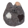 thumbnail image 2 of Sunjoy Tech Cartoon Cat Wool Felt Coaster Heat resistant Water Absorbent Non slip Table Kitchen Countertop Drink Coffee Tea Cup Holder Decoration, 2 of 8
