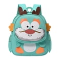 thumbnail image 2 of Mochila para niños Bolso escolar para niños portátiles para niñas y niños de primaria de jardín de infantes verde, 2 of 8