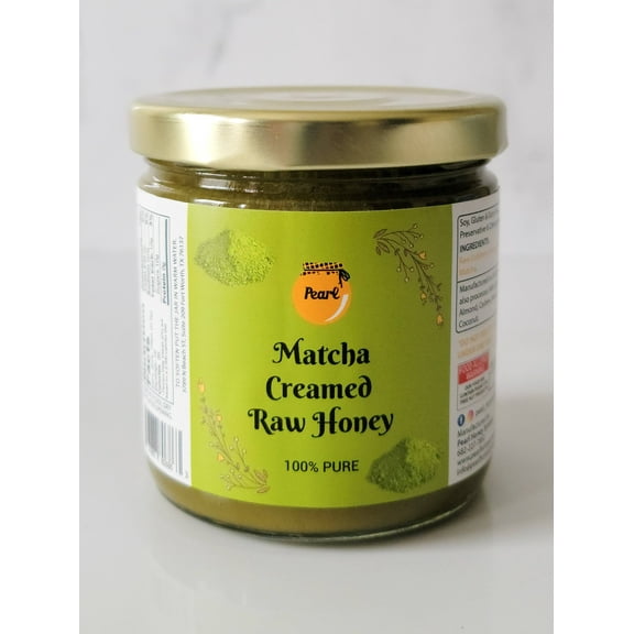 Pearl Matcha Creamed Honey
