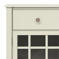 thumbnail image 5 of Simpli Home Connaught 60 inch Wide Solid Wood Traditional Sideboard Buffet in Antique White, 5 of 15