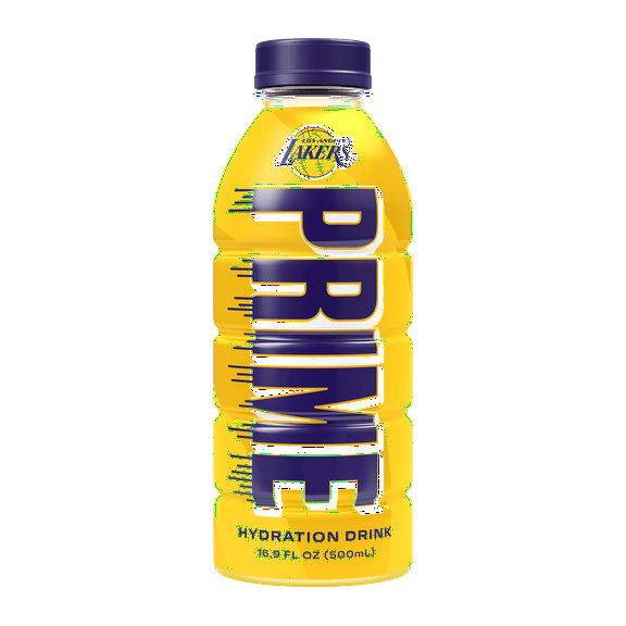 Prime Hydration Drink, New Special Edition LA LAKERS Bottle, 16.9oz (1 Bottle)