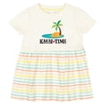thumbnail image 3 of Inktastic Kauai Time Hawaii Island Girls Baby Dress, 3 of 5