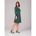 thumbnail image 6 of Womens Long Sleeve Flared Dress, 6 of 11