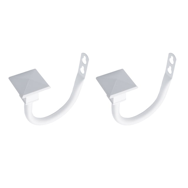 Cortina Tieback Cortina Tie Back, Hebilla Holdback Cortinas Tiebacks de cortina, Ganchos de de cortina Blanco