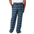 thumbnail image 3 of KingSize Men's Big & Tall Flannel Plaid Pajama Pants, 3 of 6