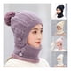 thumbnail image 2 of Gorro De Bufanda De Moda Buena Elasticidad Resistente Al Frí, 2 of 8