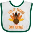 thumbnail image 3 of Inktastic Thanksgiving Dinner Holiday Turkey Boys or Girls Baby Bib, 3 of 4