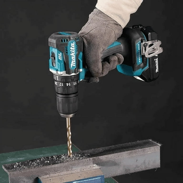 Makita DHP487 10MM 18V LXT Lithium Ion Brushless Cordless 1 2 Hammer Driver Drill Tool Only Walmart