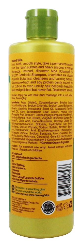 Alba Botanica Shampoing hawaïen naturel gardénia si doux