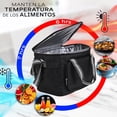 thumbnail image 4 of Lonchera Térmica De Gran Capacidad Con Correas 15l Mochila para escuela,universidad trabajo, 4 of 8