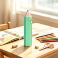 thumbnail image 5 of Pencil Shaped Silicone Pencil Case, 8.66X1.37 inch Lightweight Pencil Pouch, Zipper Stationery Organizer Bag, Portable Pen Carrying Holder, Multipurpose Office Supply Container for Daily Carry, 5 of 5
