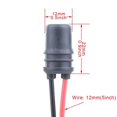 thumbnail image 4 of 10 bombillas LED T10 W5W 194 con adaptador de conector de arnés precableado para automóvil, camión y motocicleta, 4 of 5