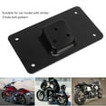 thumbnail image 4 of 3 Hole License Plate Mount Holder Replacement Motorcycle Laydown License Plate Mount Bracket Kit for 883 1200, 4 of 9